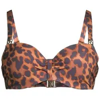 Chantelle Sw Bra Tshirt Half Cup Memory Wild Leopard Taglia: D75 | Bikini Outlet | Donna