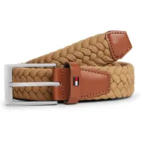 Tommy Hilfiger Layton Elastic Belt Safari Canvas Taglia: 105 | Cinture Outlet | Uomo
