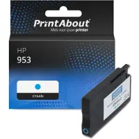 PrintAbout Cartuccia compatibile HP 953 (F6U12AE) - Ciano