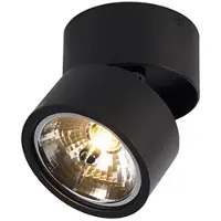 QAZQA - Industria I Vintage I Moderno Spot nero regolabile - Go Nine Tubo I Soggiorno I Camera da letto - Acciaio rotondo - Adatto a LED G9