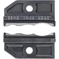 Knipex 97 49 07 Inserto di crimpaggio per connettori per tubi termorestringenti