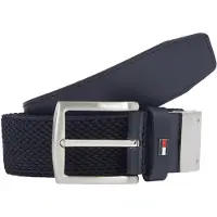 Tommy Hilfiger Denton Elastic 3.5 Belt Space Blue Taglia: 100 | Cinture Outlet | Uomo | Blu