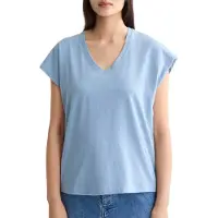 Scotch & Soda Slub V-neck T-shirt Faded Denim Taglia: XS | Maglie Sportivi Outlet | Donna | Blu