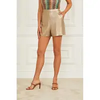 Guess Marciano By Shae Short Bronze Taglia: 36 | Pantaloncini Outlet | Donna | Marrone