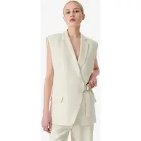 Iro Paris Dumela Off White Taglia: 40 | Gilet Outlet | Donna | Bianco