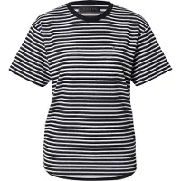 Guess Marciano GUESS Ss Sara Striped Top Black And Black Whit Taglia: M | Maglie Sportivi Outlet | Donna | Nero
