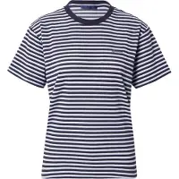 Guess Marciano GUESS Ss Sara Striped Top Blue Lgt Blue White Taglia: M | Maglie Sportivi Outlet | Donna | Blu