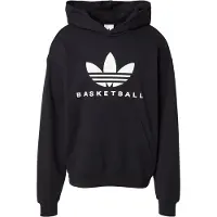 Adidas Unisex Originals Originals Basketball Hoodie Black Taglia: XL | Felpe con cappuccio Outlet | Unisex | Nero