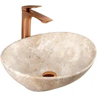 REA Lavabo Da Appoggio SOFIA SAVANA MATT Beige0