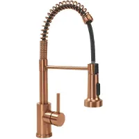 REA Rubinetto Da Cucina COLIN Brush Copper0