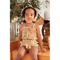 Louise Misha Top Malika Soft Honey Parrots Taglia: 9M | Camicie Outlet | Unisex