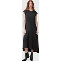 AllSaints Lyra Lace Dress Black Taglia: 2 | Abiti Midi Outlet | Donna | Nero