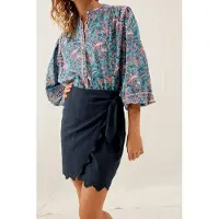 Louise Misha Skirt Charlie Charcoal Taglia: 34 | Minigonne Outlet | Donna | Nero