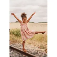 Louise Misha Dress Marceline Pink Meadow Taglia: 3M | Vestiti Outlet | kids | Rosa