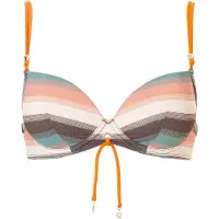 Livera Sw Bra Tshirt Push Bonita Push Up Mauri Colorful Stripes Taglia: DE38 | Bikini Outlet | Donna