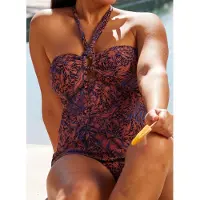 Livera Sw Tankini Wf Tshirt Bandeau Sarah Tank Botanic Flowers Taglia: 40 | Tankini Outlet | Donna