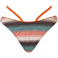 Livera Sw Bo. Brief High Leg Tanga Mauritius S Colorful Stripes Taglia: 34 | Bikini Outlet | Donna