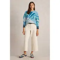 White Stuff Louisa Jumper Blue Multi Taglia: 16 | Maglioni a maglia Outlet | Donna | Blu