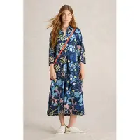 White Stuff Rua Jersey Shirt Dress Blue Print Taglia: 8 REGULAR | Abiti in T-Shirt Outlet | Donna | Blu