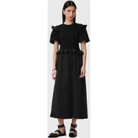 AllSaints Ode Dress Black Taglia: 2 | Abiti Midi Outlet | Donna | Nero