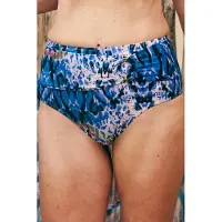 Livera Sw Bo. Brief High Waist Zanzibar Blue/pink Taglia: 46 | Bikini Outlet | Donna | Blu