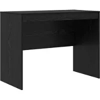 vidaXL scrivania look rovere nero 100 x 50 x 76 cm