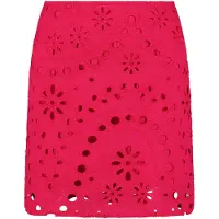 Shiwi Ginny Skirt Paisley Broderie Red Paisley Broderie Taglia: XS | Minigonne Outlet | Donna | Rosso