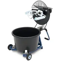 HBM Miscelatore, Macchina per Impasti 50 Litri 1600 Watt