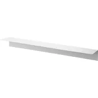 Yamazaki Scaffale a muro Decorativo Scaffale da bagno 90x9x15cm bianco