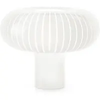 Kartell Lampada da tavolo Teresa, bianca, Ø 50 cm, PMMA riciclato