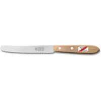 Robert Herder coltello da bistecca straight classic, faggio rosso, acciaio inox