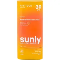 ATTITUDE Sunly Tropical SPF 30 60 g — Stick Solare Minerale