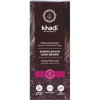 Khadi Tinta Vegetale Castano Scuro 100 g — Tinta Capelli
