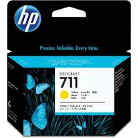 HP Cartuccia 711 (CZ136A) - 3x Giallo Multipack