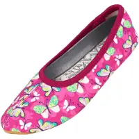 Beck Ballerina 'Harmonie' oliva / smeraldo / lilla / rosa