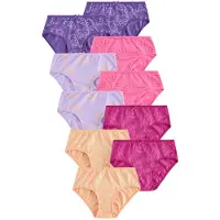 Next Pantaloncini intimi lilla pastello / lilla scuro / albicocca / rosa chiaro / rosa scuro