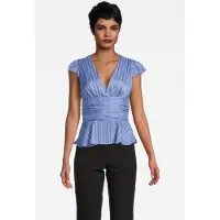 Pinko Agueda Blouse Azure/white Taglia: 38 | Magliette intime Outlet | Donna | Blu