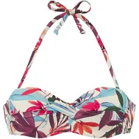 LASCANA Top per bikini crema / blu chiaro / verde scuro / lilla / rosa