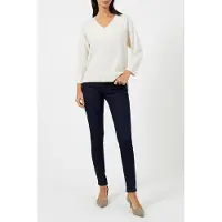 French Connection Ebba Vhari Sust V Nk Jumper Oatmeal Mel Taglia: XS | Maglioni a maglia Outlet | Donna