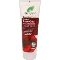 Dr Organic Rose Otto Scrub Viso 125 ml — Scrub viso