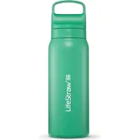 LifeStraw Go Stainless Steel Borraccia (700 ml, turchese)