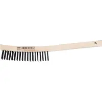 PFERD TOOLS Spazzola a mano con manico lungo in filo d'acciaio HBU per uso universale