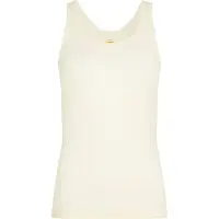 Icebreaker - Canottiera in lana merino - W Merino 150 Siren Tank Undyed - Taglia M - Bianco