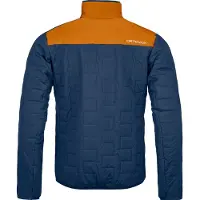 Ortovox Swisswool Piz Segnas Jacket Giacca isolante Uomo (S, blu)