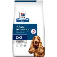 Hill's Pet Nutrition Cibo veterinario Hill's Prescription Diet Food Sensitivities z/d - crocchette per cani - 10 kg