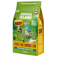 Animal Island ISOLA DEGLI ANIMALI Brilliant beef - cibo secco per cani - 12kg