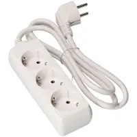 EDM Blocco - 3 prese con messa a terra - 16A - 1,5m - 41002