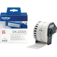 Brother Etichetta DK-22223 - Nero su bianco (50 mm)