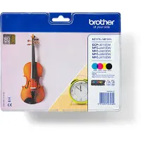 Brother Cartuccia stampante LC-127XLVALBP - 4 colori Alta capacità Multipack