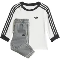 Adidas Originals Set Denim Long Sleeve Tee